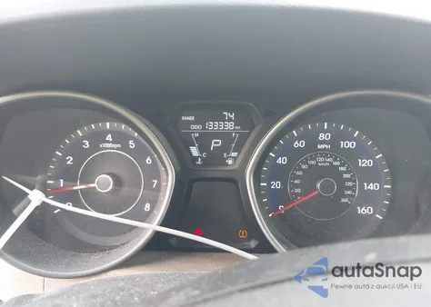 2013 Hyundai Elantra Gls from USA, damaged, VIN 5NPDH4AE0DH399612